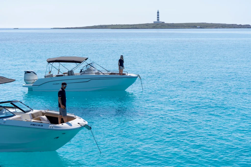 alquiler de barcos menorca en patron